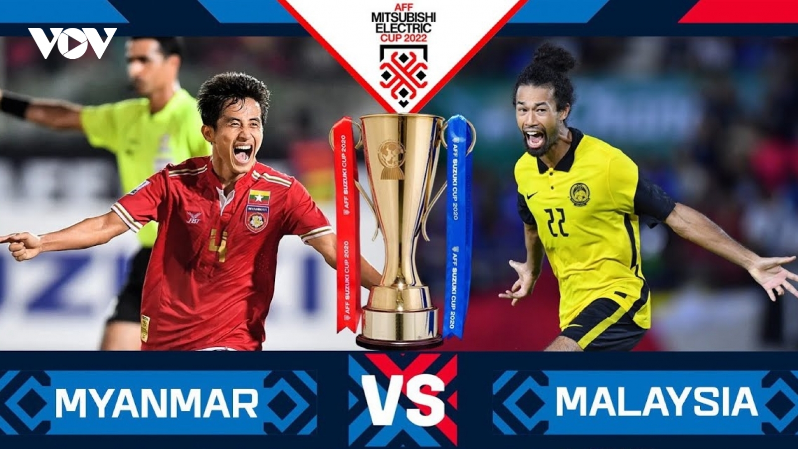 Link xem trực tiếp bóng đá Myanmar vs Malaysia, 17h00 ngày 21/12