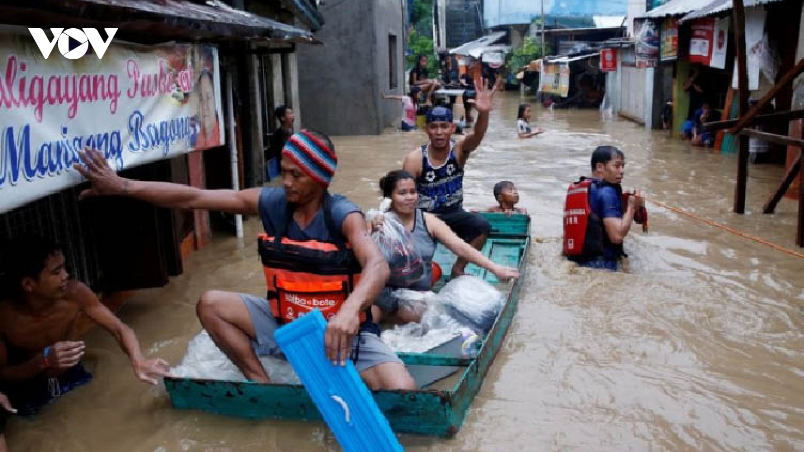 Ít nhất 8 người thiệt mạng do mưa lũ ở Philippines