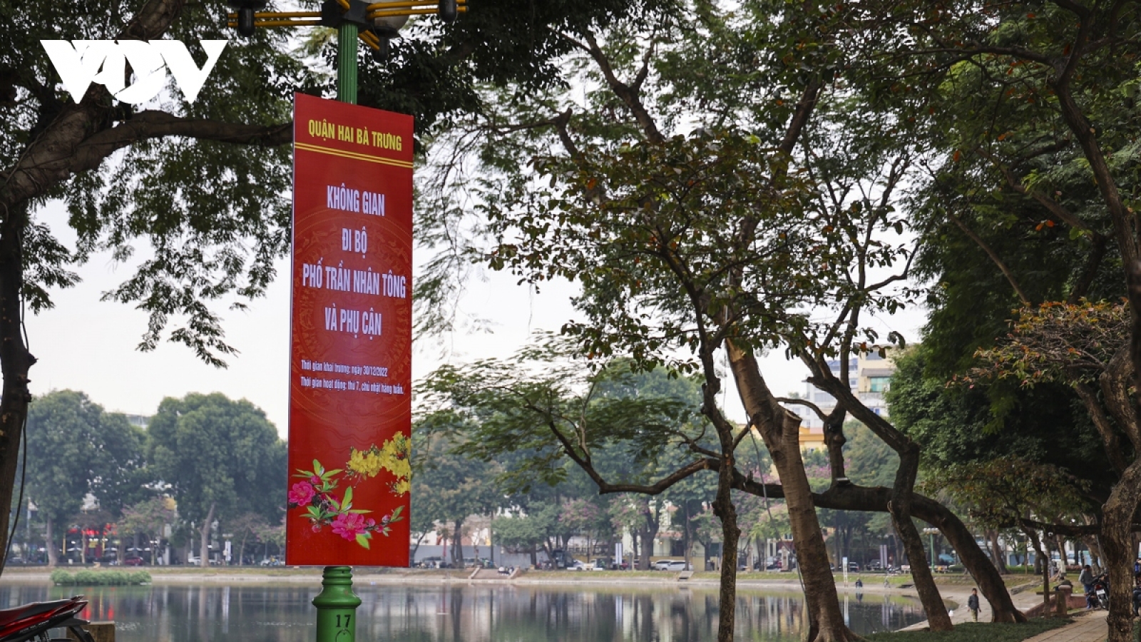 Phân luồng tổ chức giao thông tại phố đi bộ Trần Nhân Tông