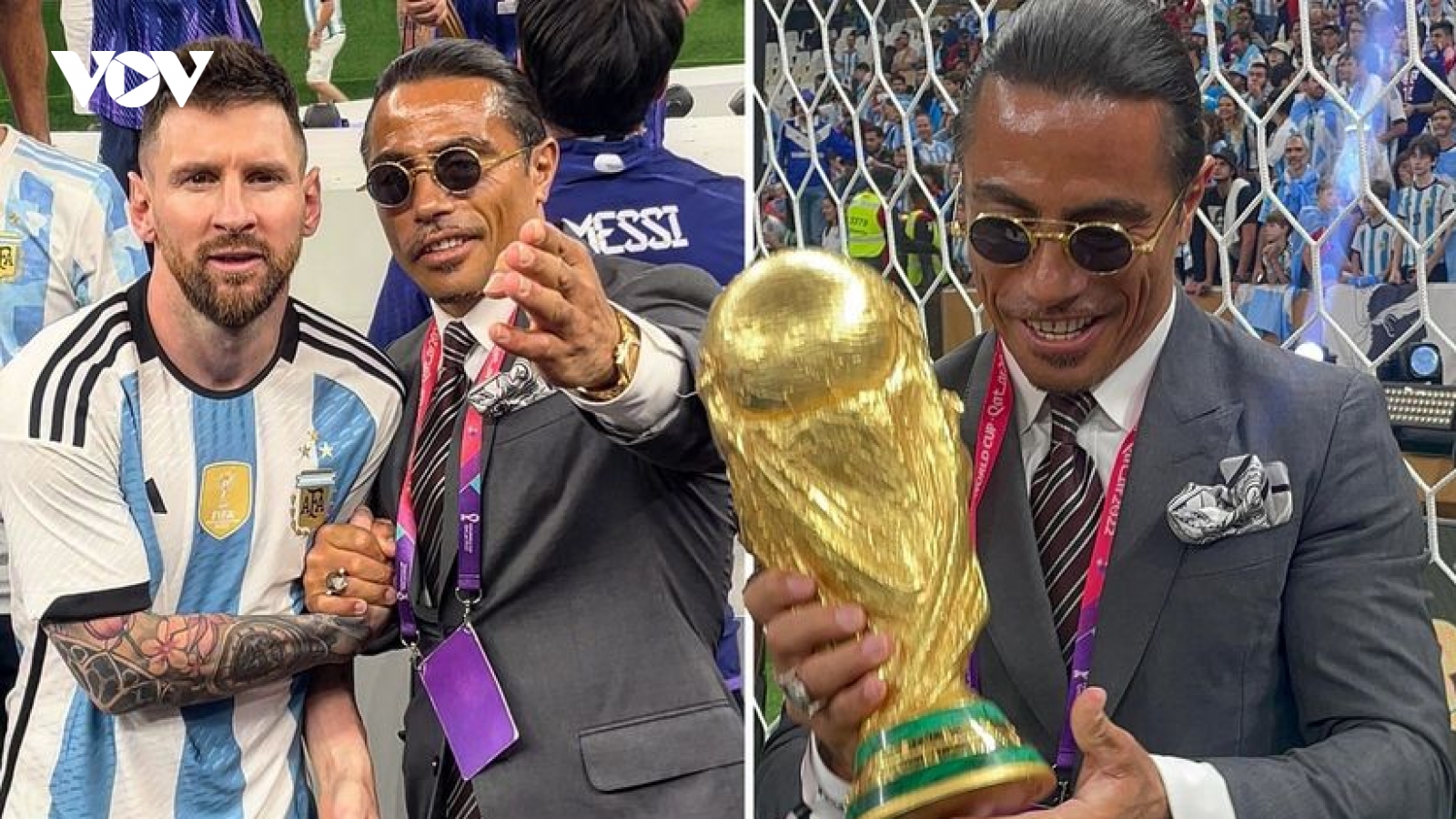 FIFA điều tra vụ “Thánh rắc muối” xuống sân ăn mừng chức vô địch World Cup