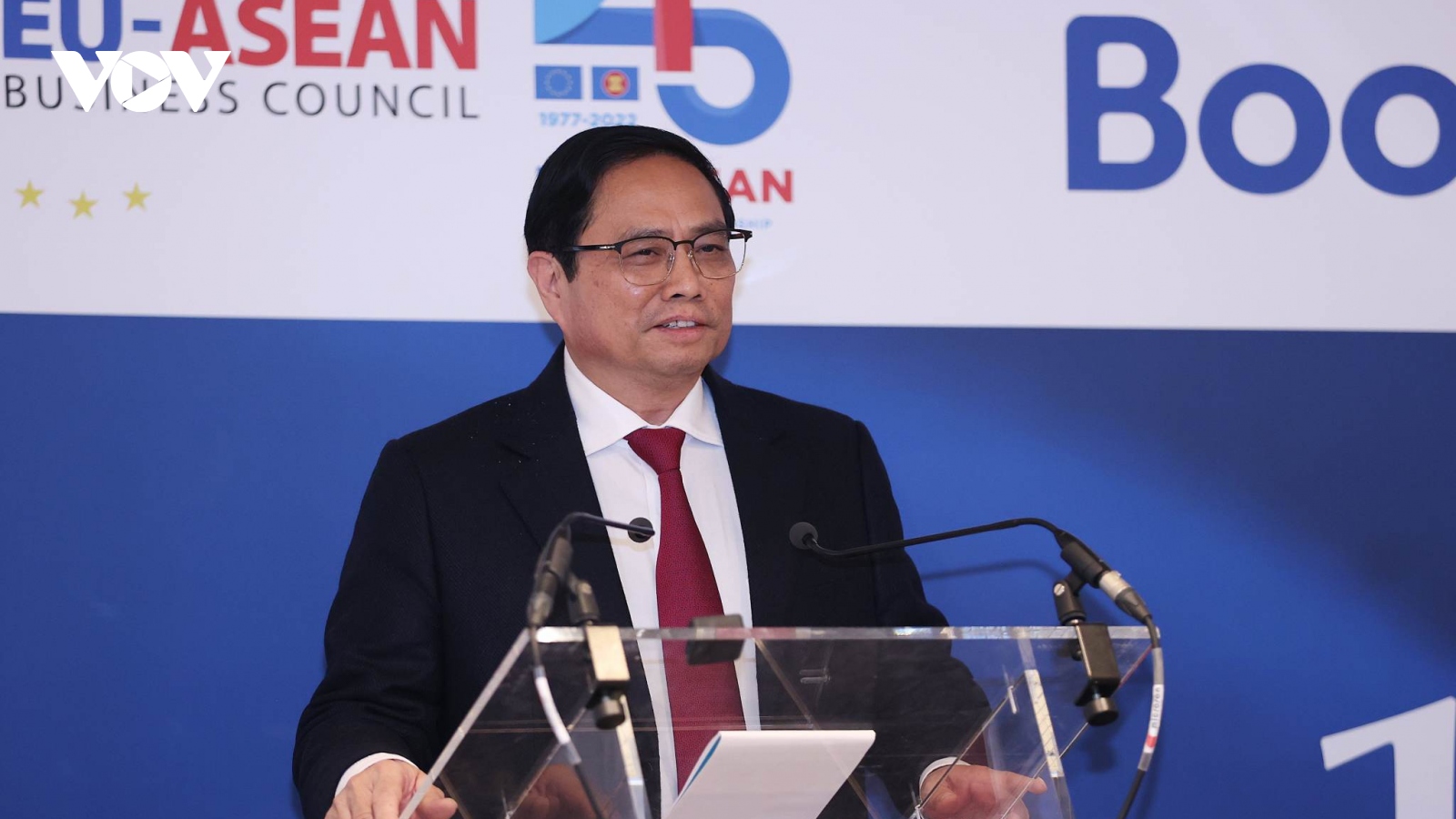Thông điệp của Thủ tướng tại Hội nghị Thượng đỉnh Kinh doanh ASEAN-EU