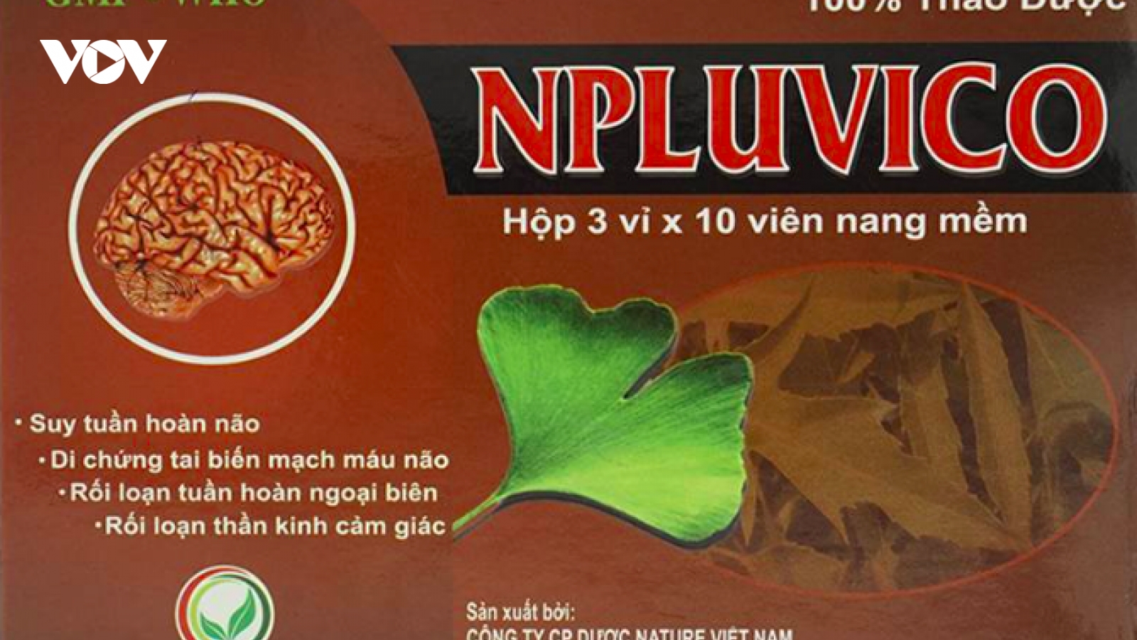 Thu hồi lô thuốc điều trị tim mạch, suy tuần hoàn não kém chất lượng