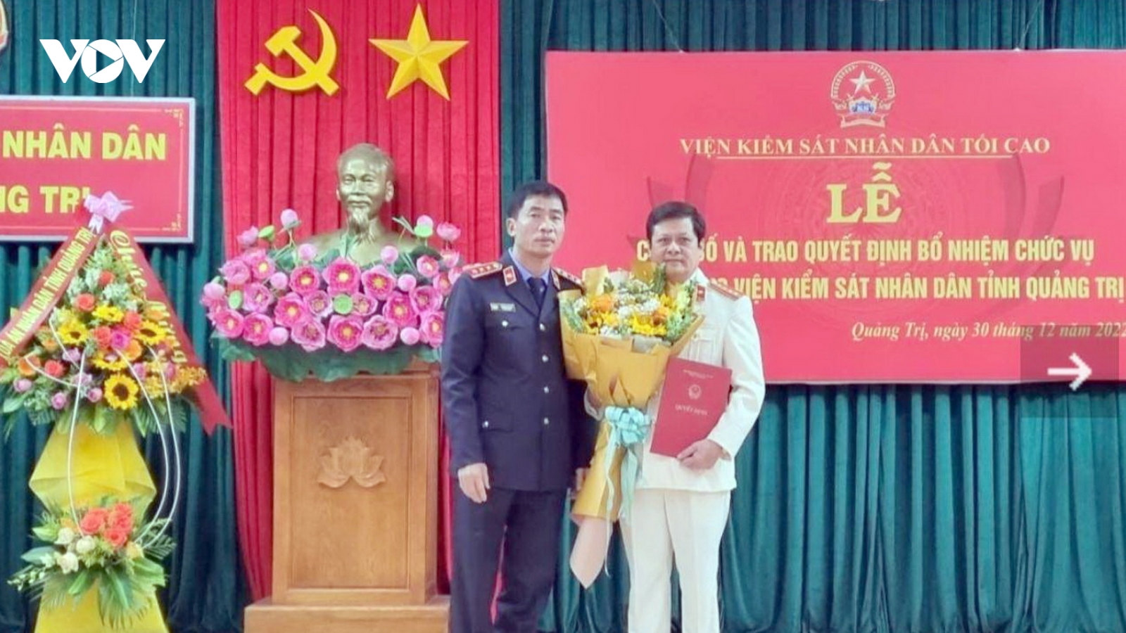 Phó Trưởng Ban Nội chính làm Viện trưởng VKSND tỉnh Quảng Trị
