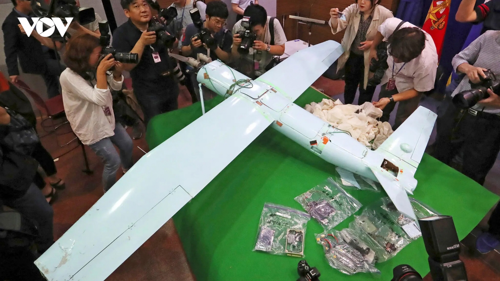 Sau tên lửa, bán đảo Triều Tiên lại sục sôi vì UAV