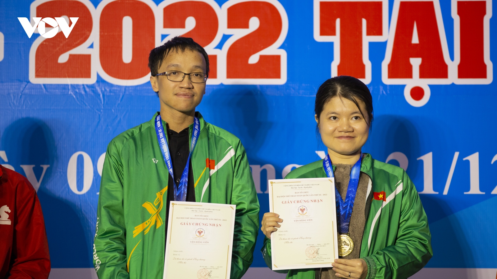 Vợ chồng kỳ thủ Trường Sơn, Thảo Nguyên giành 3 HCV cờ vua Đại hội Thể thao toàn quốc