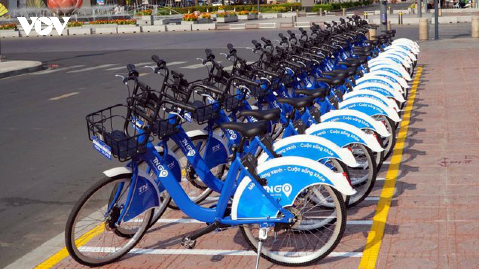 Hà Nội triển khai thí điểm dịch vụ xe đạp đô thị