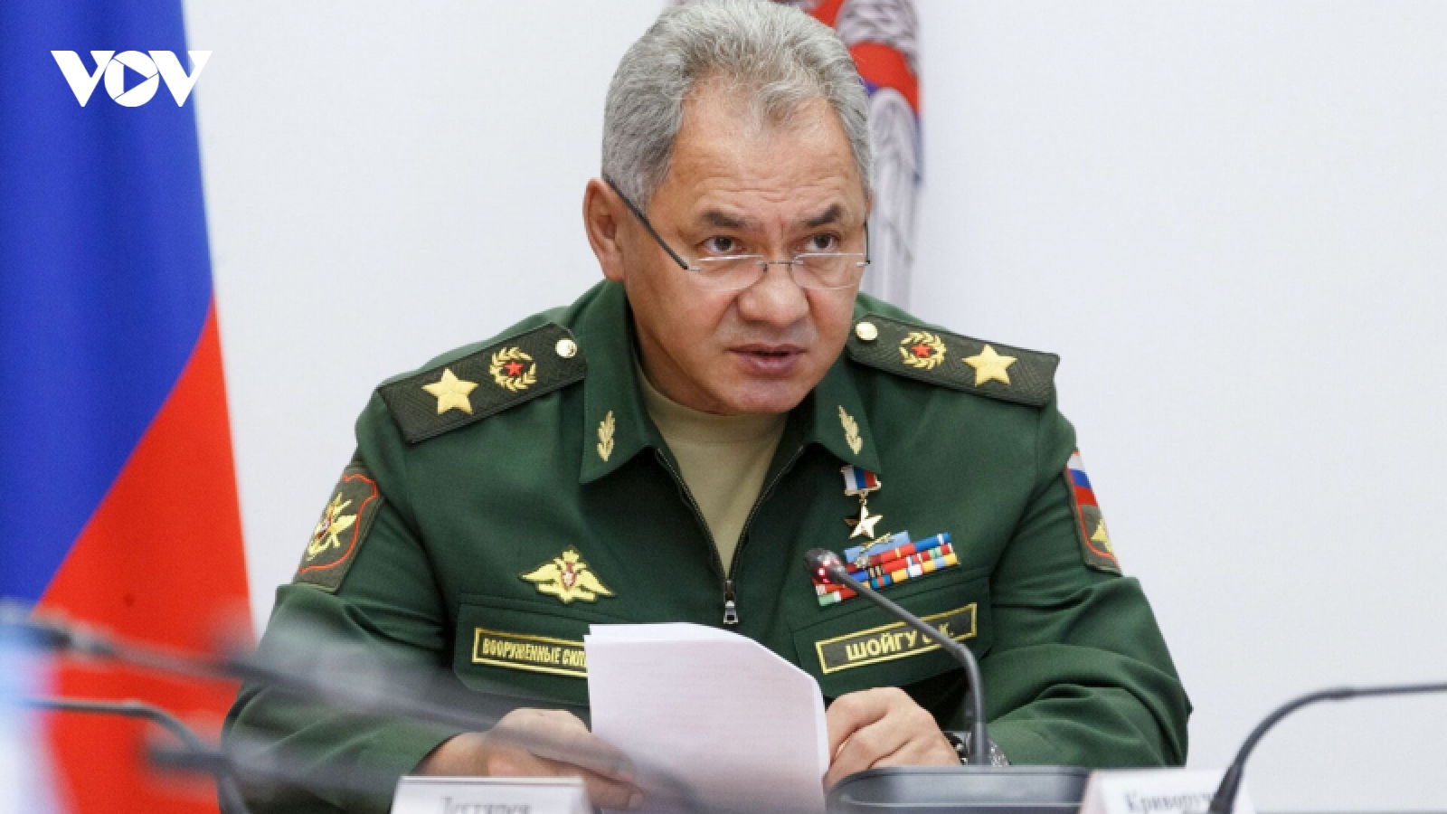 Bộ trưởng Quốc phòng Nga thị sát tiền tuyến ở Ukraine