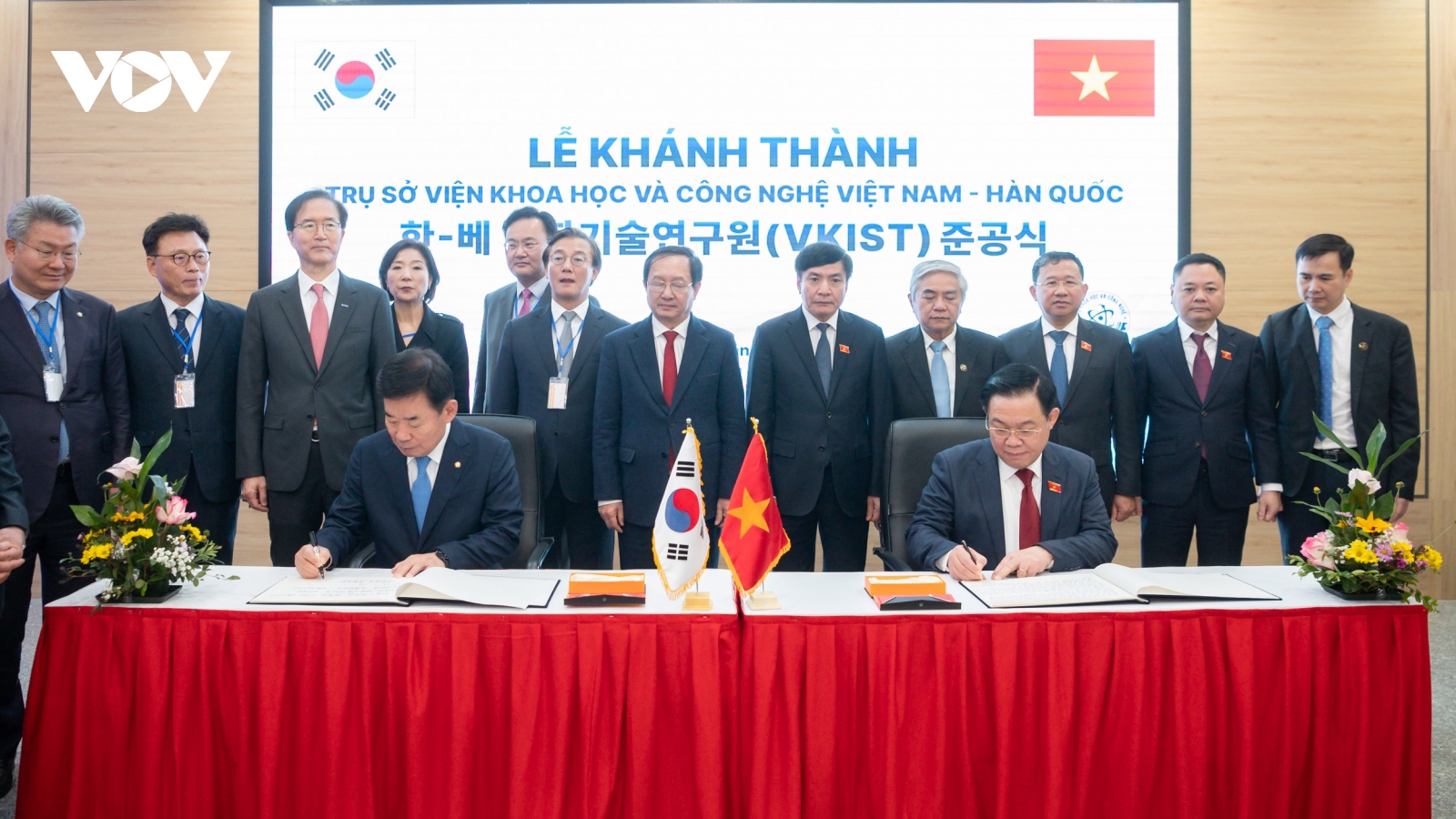 Khánh thành Viện Khoa học và Công nghệ Việt Nam-Hàn Quốc tại Hà Nội 