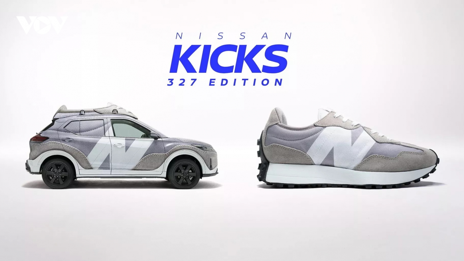 Khám phá Nissan Kicks biến thành giày thể thao New Balance
