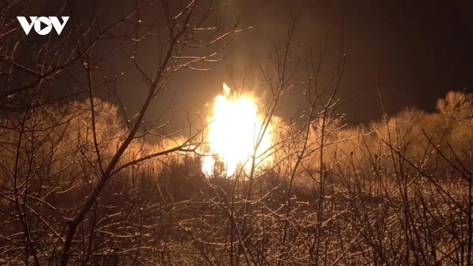 Hé lộ nguyên nhân vụ nổ đường ống khí đốt tại Lugansk