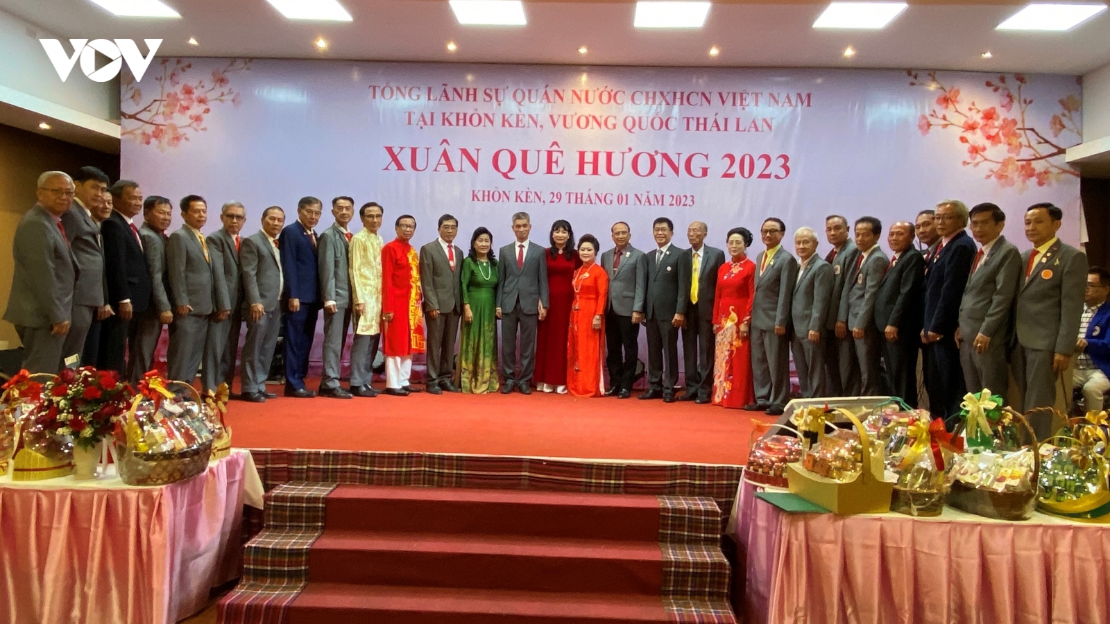 “Xuân quê hương” mang hương vị Tết Việt Nam tại Khon Kaen, Thái Lan