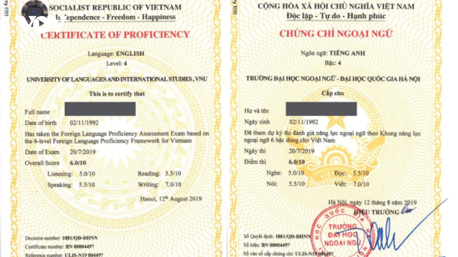 Chứng chỉ tiếng Anh nội lép vế trong cuộc đua xét tuyển đại học