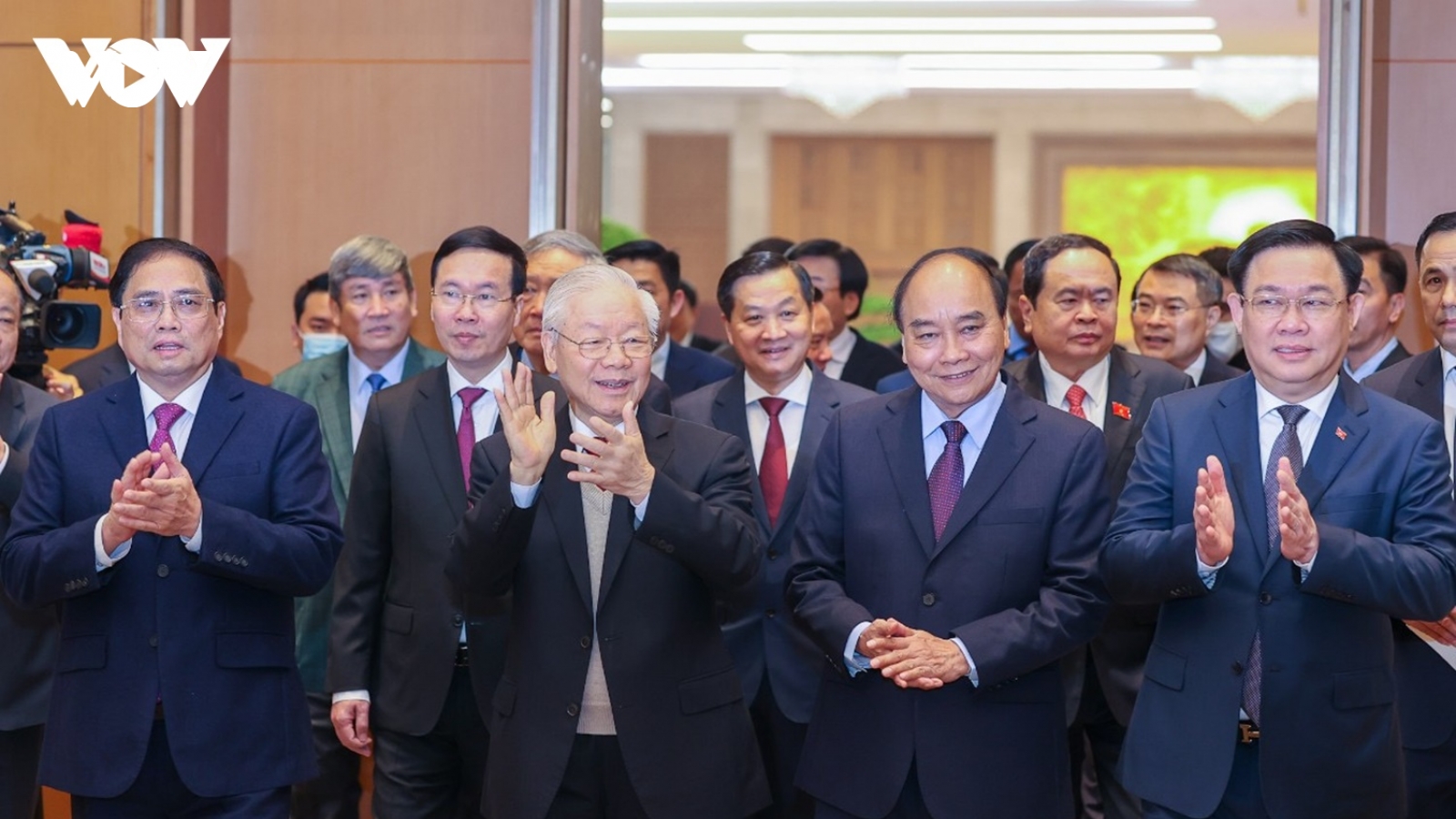 Tổng Bí thư dự hội nghị Chính phủ với các địa phương triển khai nhiệm vụ năm 2023