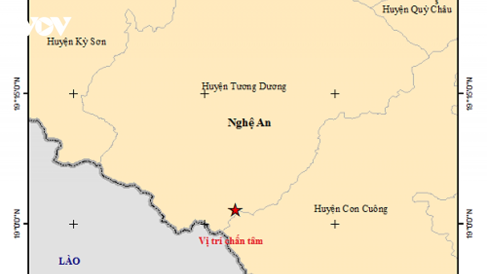Nghệ An lại động đất