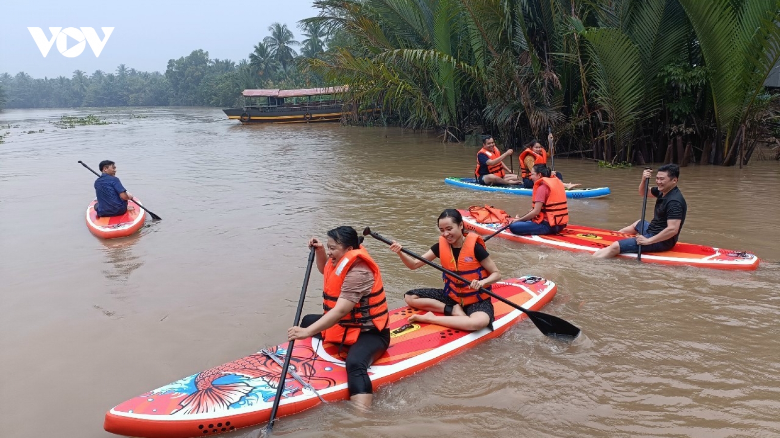 Lượng du khách đến Tiền Giang - Bến Tre tăng đột biến dịp Tết Dương lịch 2023