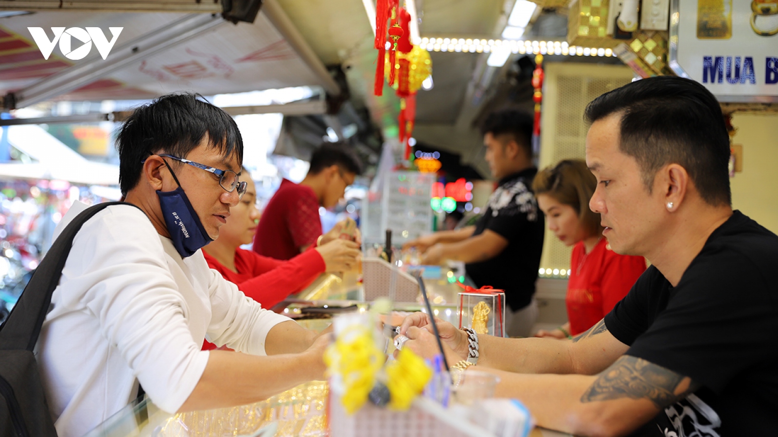 Giá vàng ngày Vía Thần tài ở TP.HCM không có nhiều biến động