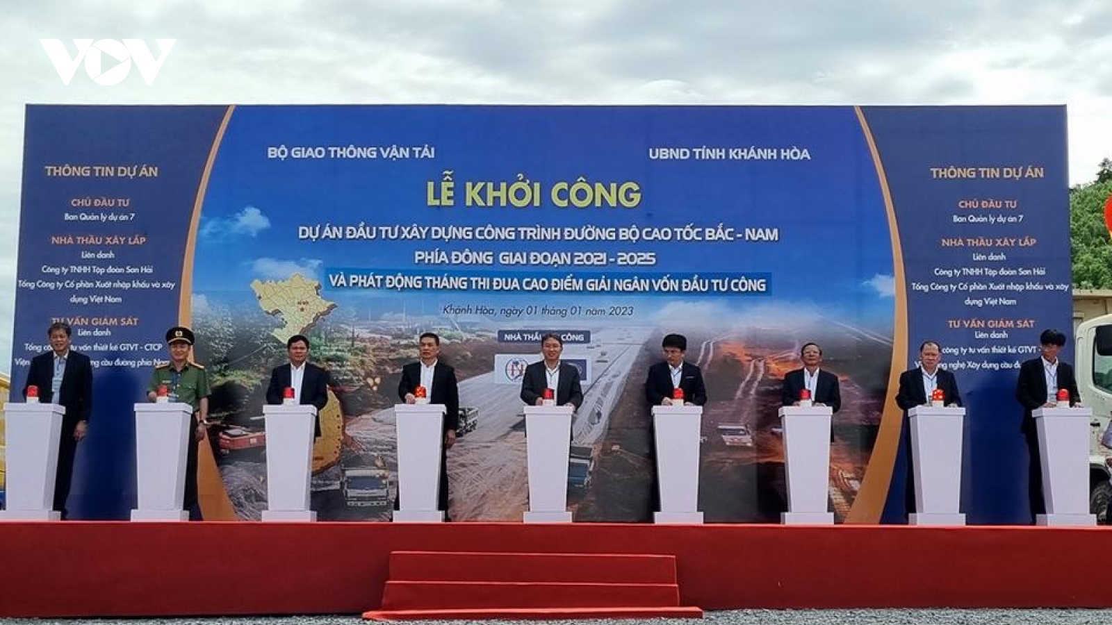 Khởi công cao tốc Vân Phong - Nha Trang
