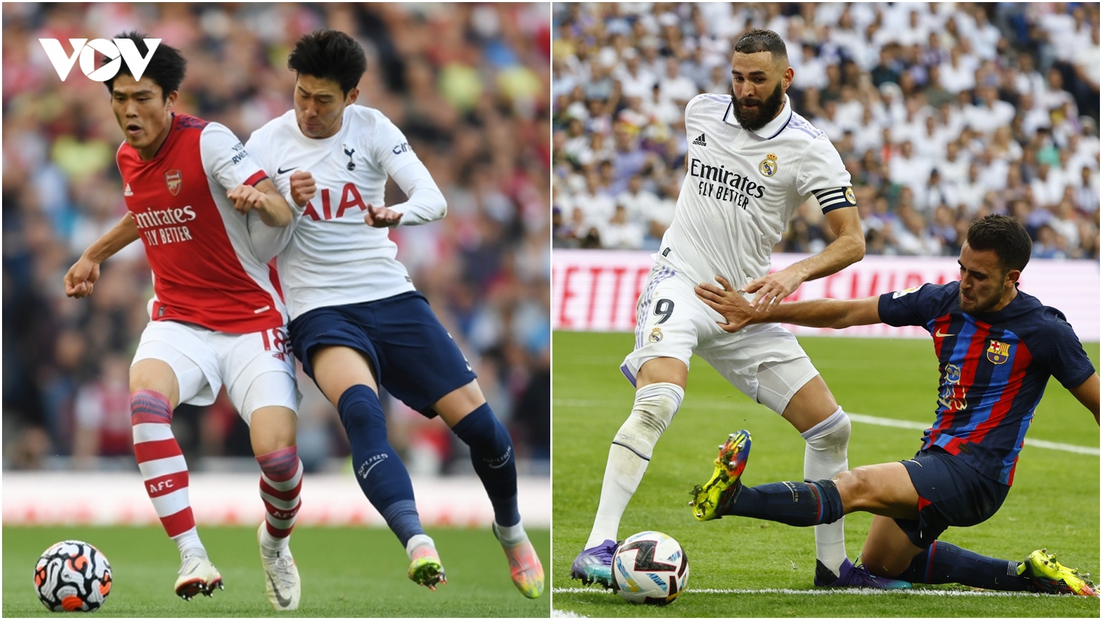 Lịch thi đấu bóng đá hôm nay (15/1): Real đại chiến Barca, Arsenal gặp Tottenham
