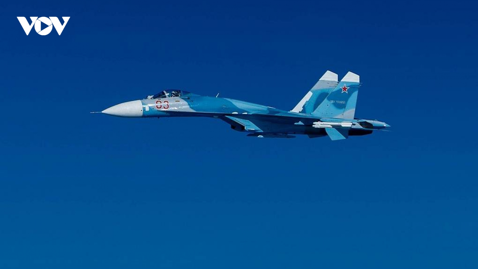 Tiêm kích Su-27 của Nga chặn máy bay trinh sát Đức trên biển Baltic