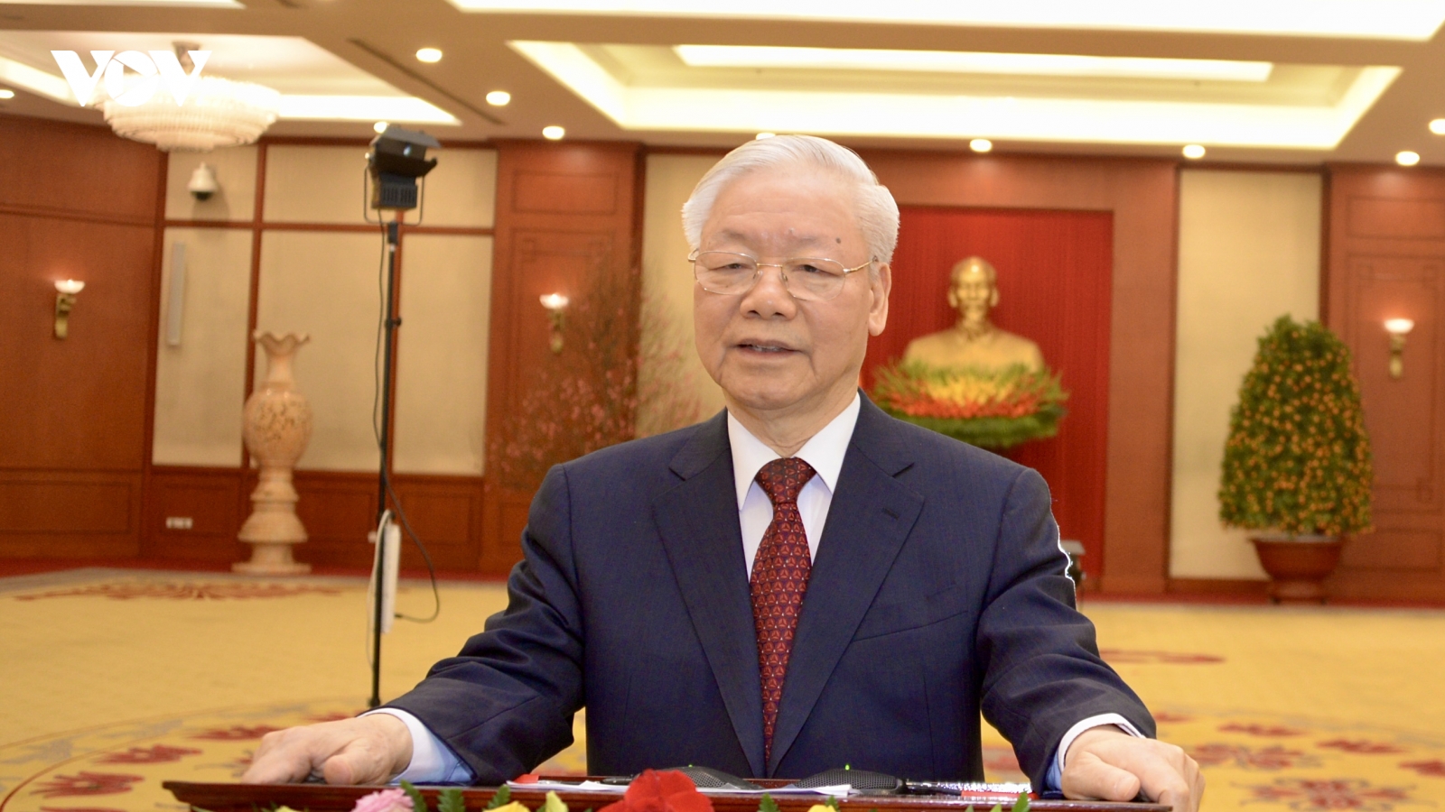 Tổng Bí thư Nguyễn Phú Trọng chúc Tết Quý Mão 2023