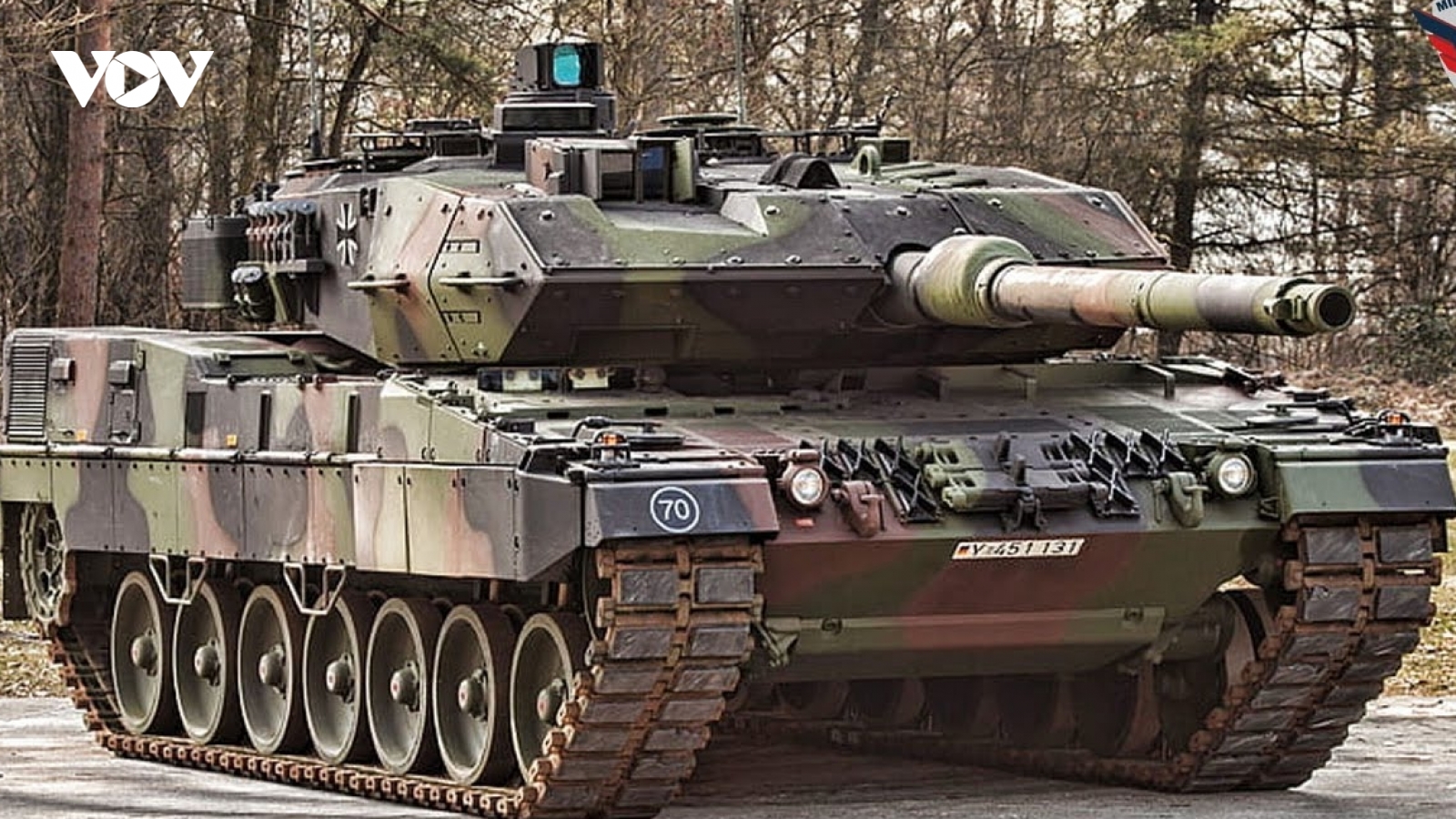 Đức giúp Ukraine lập 2 tiểu đoàn trang bị xe tăng Leopard 2