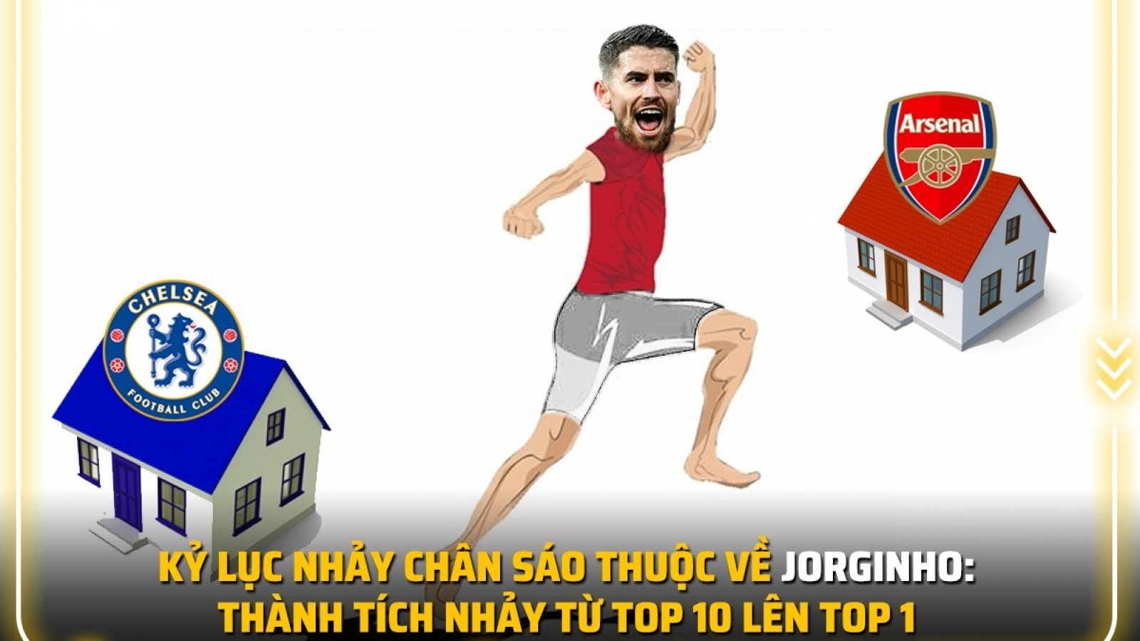 Biếm họa 24h: Jorginho lập "kỷ lục" khi rời Chelsea đến Arsenal