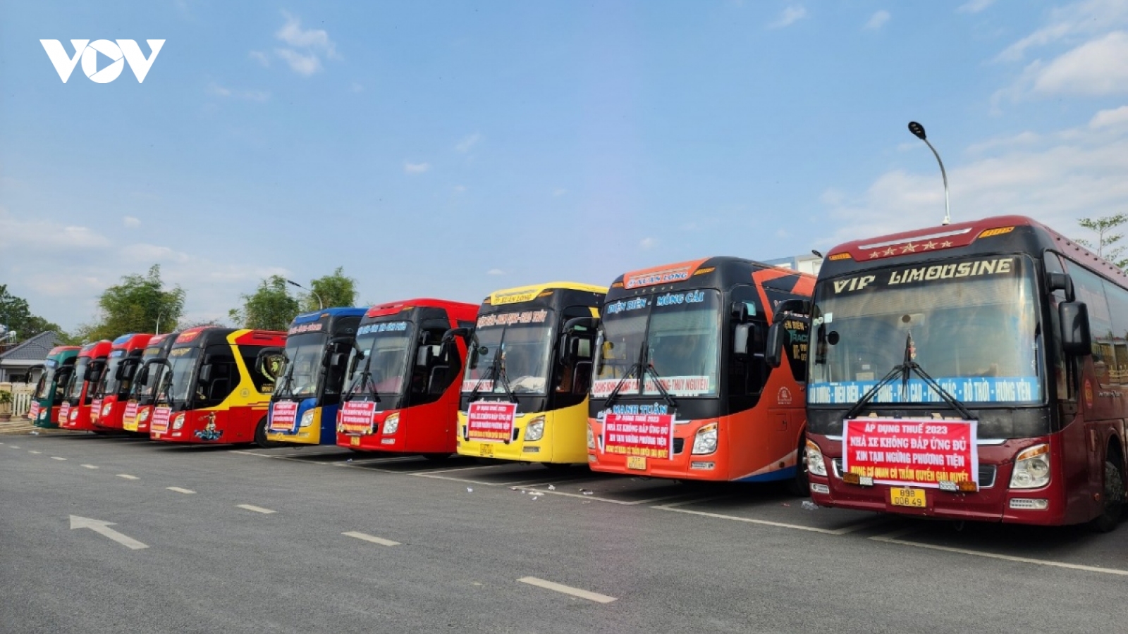 Sở GTVT Điện Biên đề nghị công an vào cuộc vụ xe khách đình công