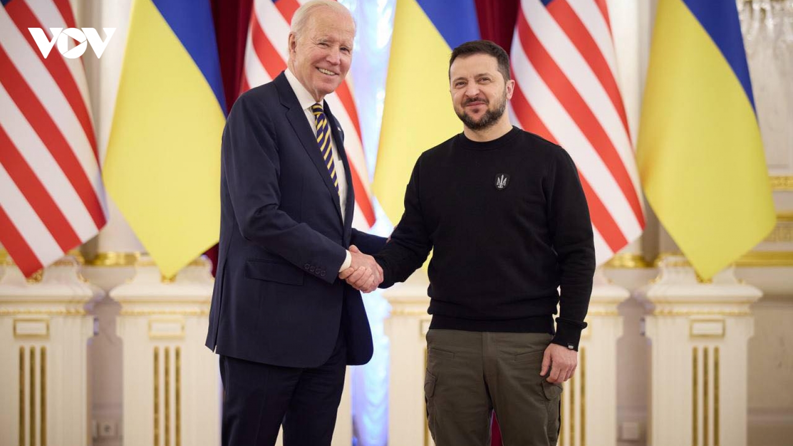 Tổng thống Mỹ Joe Biden thăm Kiev để khẳng định cam kết với Ukraine
