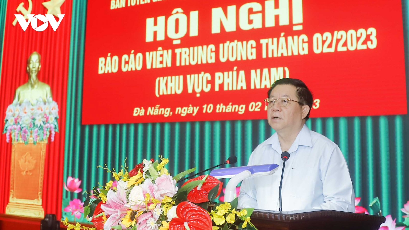 Trưởng Ban Tuyên giáo Trung ương dự hội nghị Báo cáo viên khu vực phía Nam