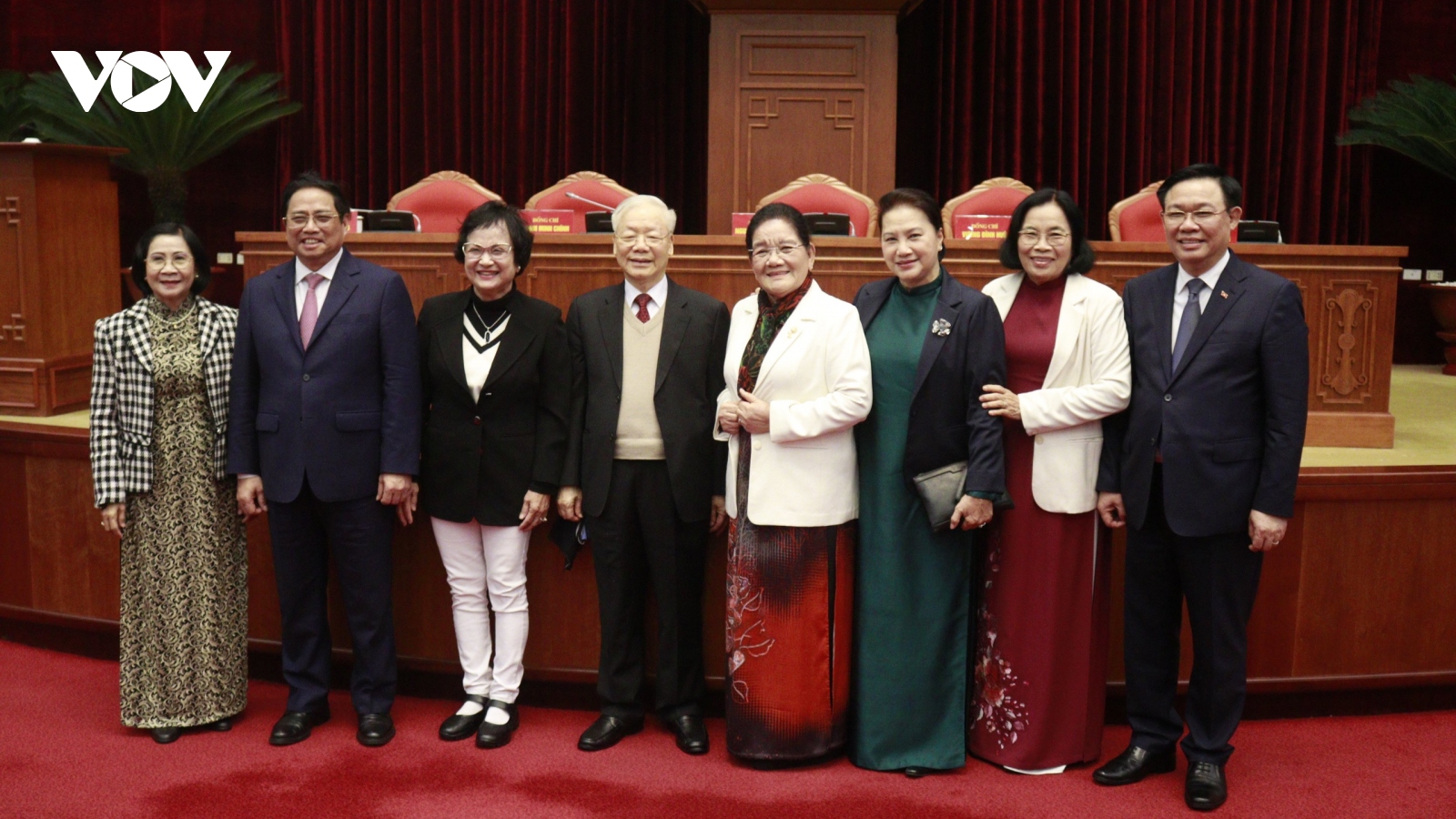 Tổng Bí thư Nguyễn Phú Trọng: Nguyên lãnh đạo cấp cao là chỗ dựa vững chắc, kiên định