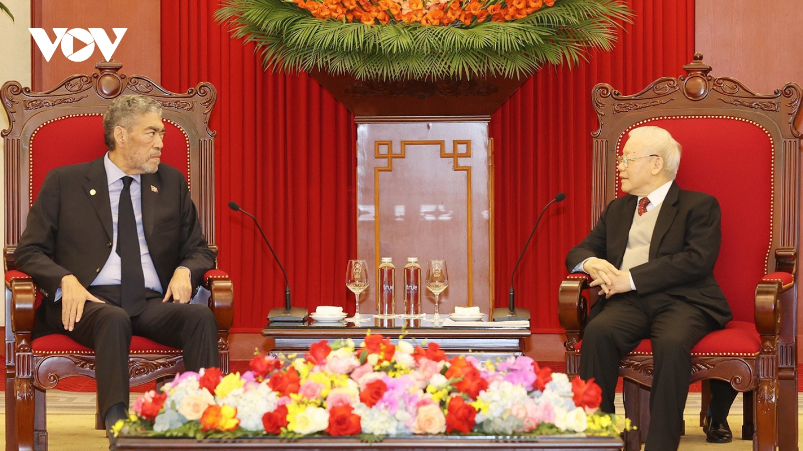Tổng Bí thư Nguyễn Phú Trọng tiếp đoàn đại biểu cấp cao Cộng hòa Dominicana