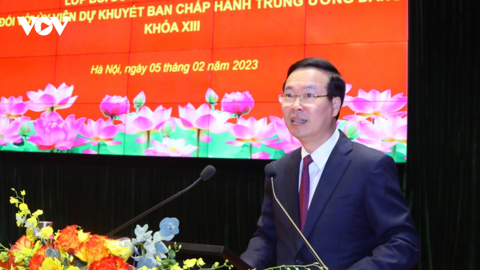 Khai giảng lớp bồi dưỡng cập nhật kiến thức đối với Ủy viên dự khuyết khóa XIII