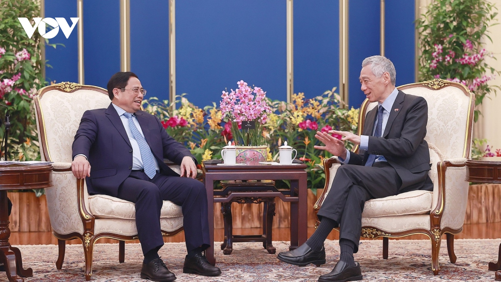 Vietnamese and Singaporean PMs positive on bilateral ties