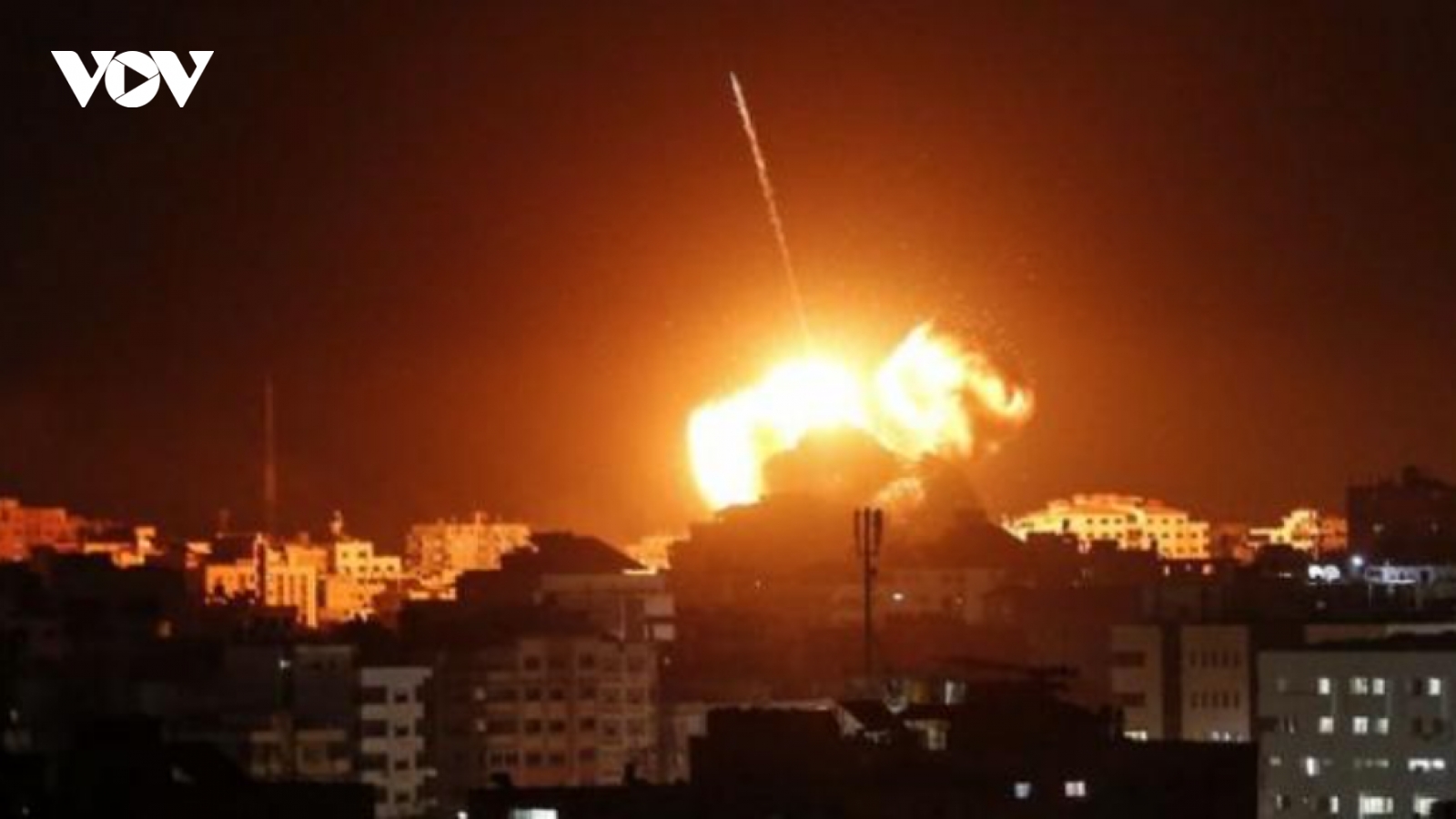 Israel không kích Hamas tại Dải Gaza
