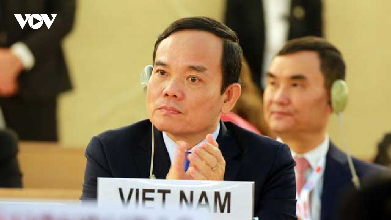 Phó Thủ tướng Trần Lưu Quang phát biểu tại Hội đồng Nhân quyền Liên Hợp Quốc