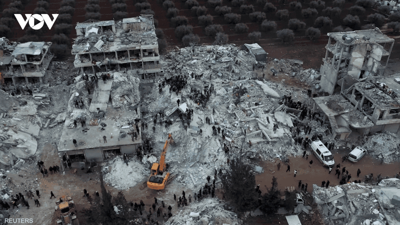 Số người chết vì trận động đất ở Thổ Nhĩ Kỳ và Syria vượt quá 9.400