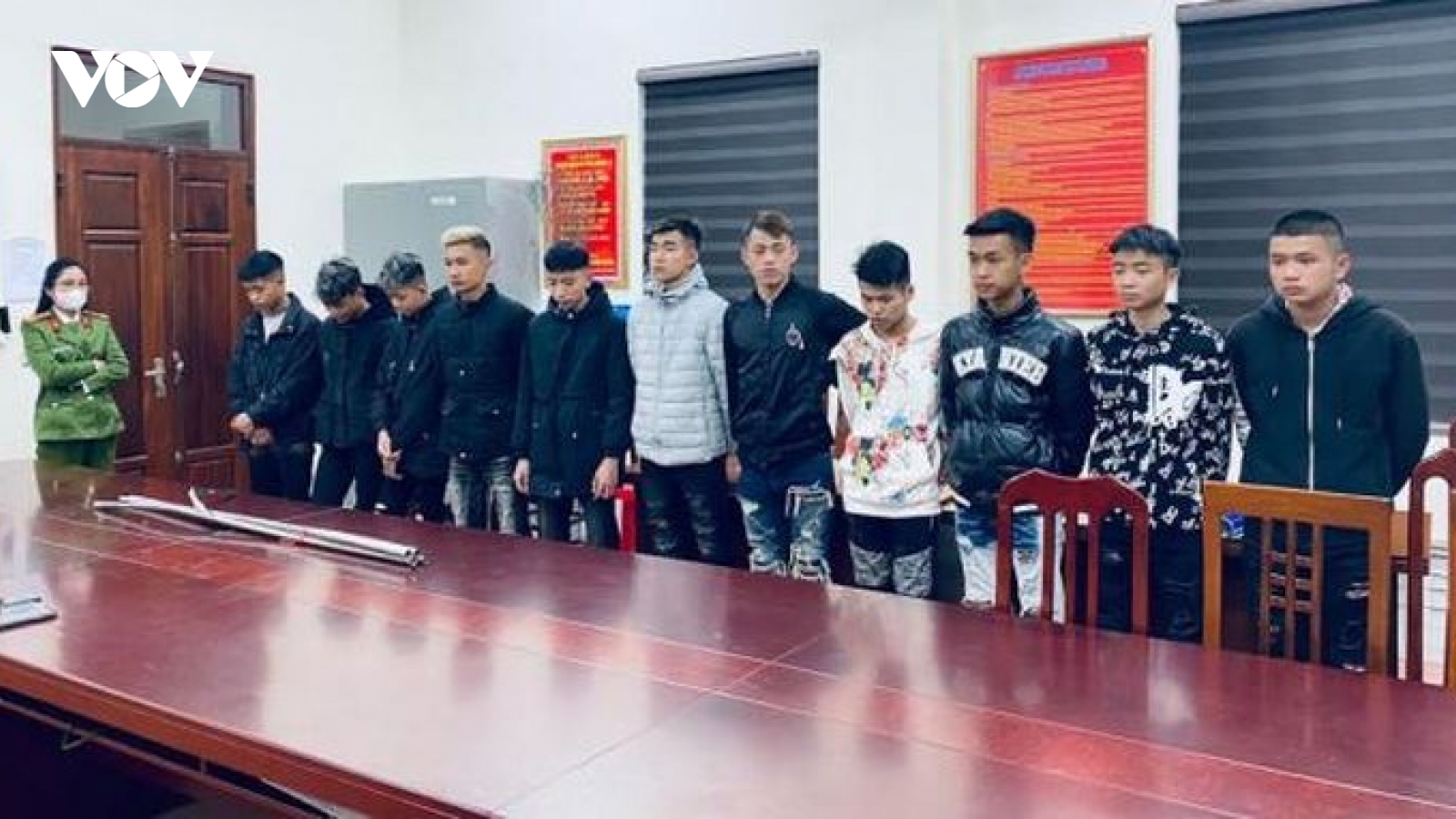 Mâu thuẫn do va chạm giao thông, nhóm thanh niên hỗn chiến