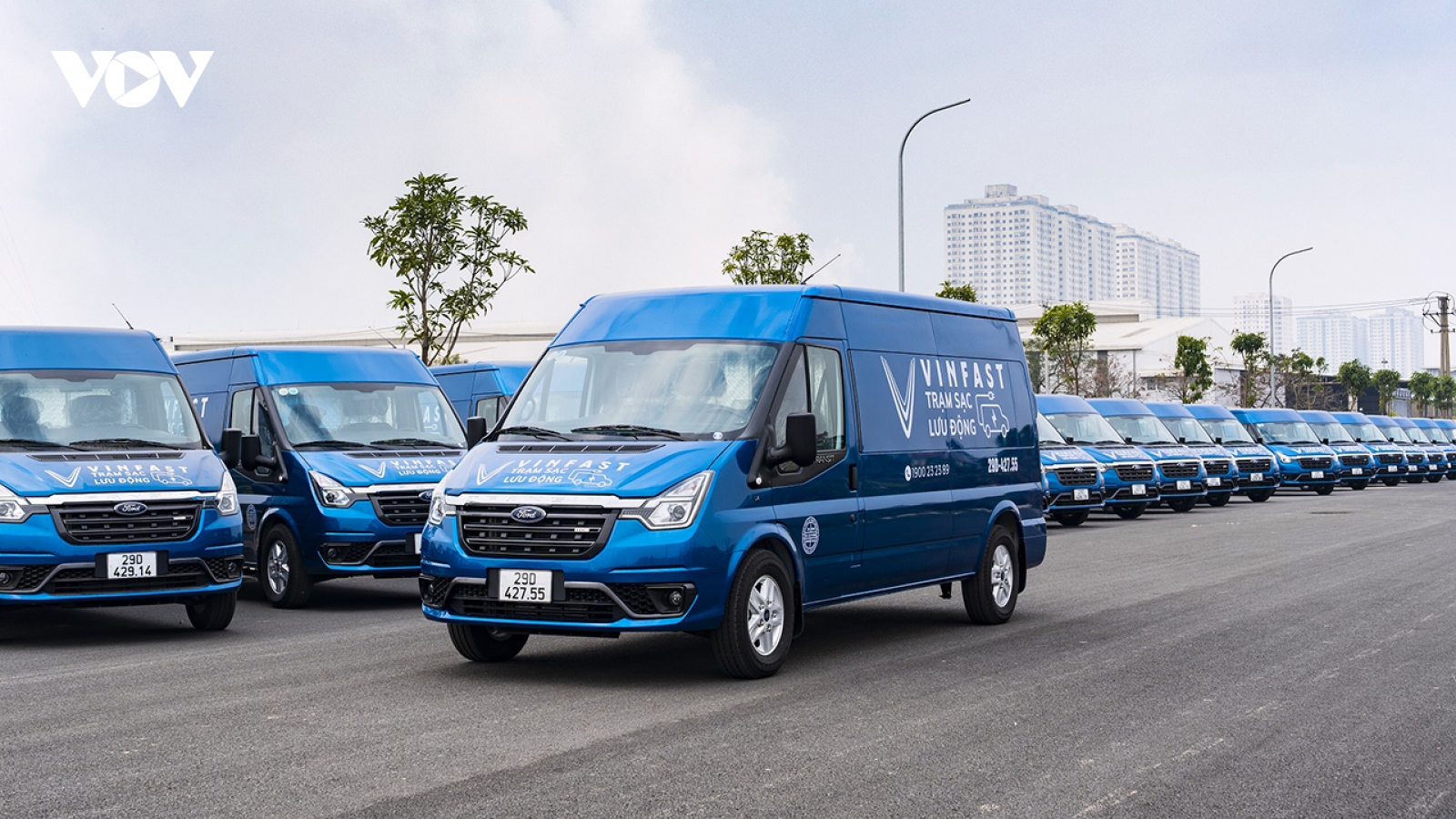 Dịch vụ sạc pin lưu động của VinFast gây ấn tượng với người dùng Việt