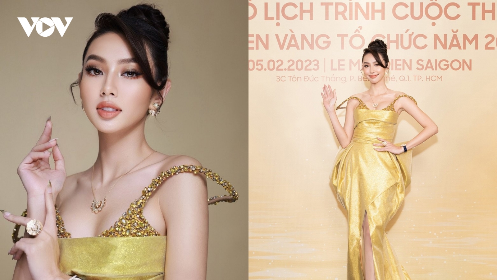 Chuyện showbiz: Hoa hậu Thùy Tiên lộng lẫy với trang sức hơn 3 tỷ đồng
