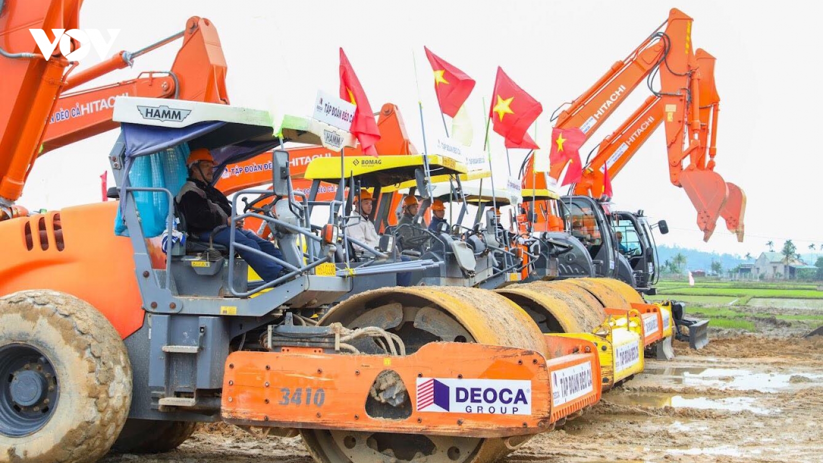 Tổng thầu cao tốc Bắc - Nam đoạn Quãng Ngãi - Hoài Nhơn ra quân thi công đầu năm
