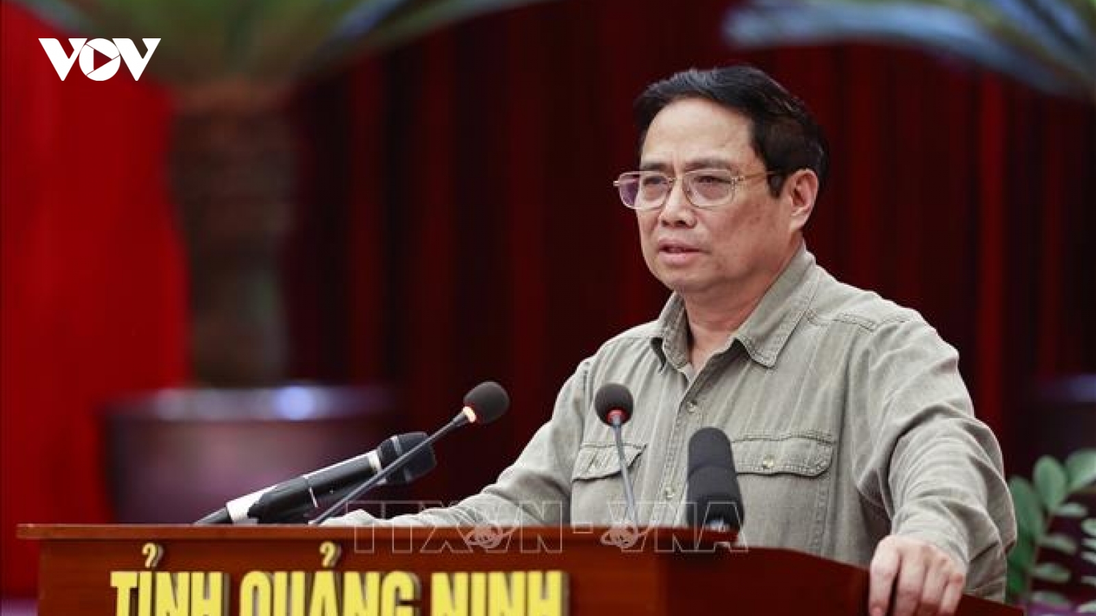 Thủ tướng Phạm Minh Chính: Cần tạo thương hiệu về một Quảng Ninh giàu có và sạch, đẹp