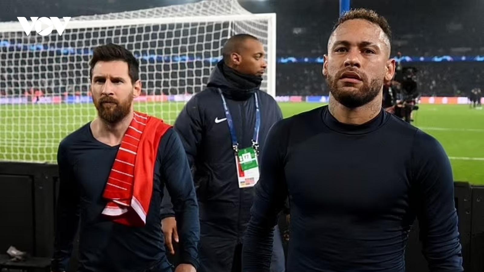 Messi và Neymar xin lỗi người hâm mộ PSG sau trận thua Bayern