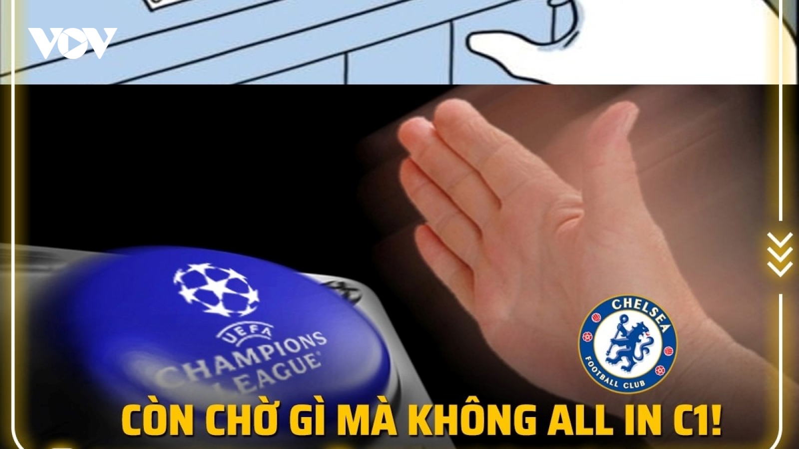 Biếm họa 24h: Chelsea dồn hết sức vào Cúp C1 châu Âu