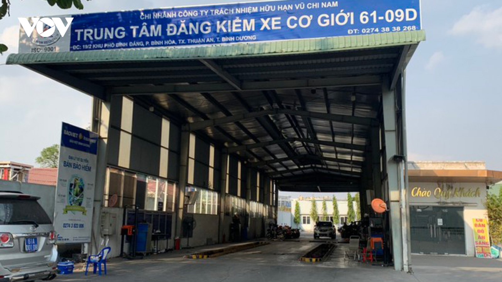 Bắt giám đốc, phó giám đốc và 3 cán bộ Trung tâm đăng kiểm 61-09D Bình Dương