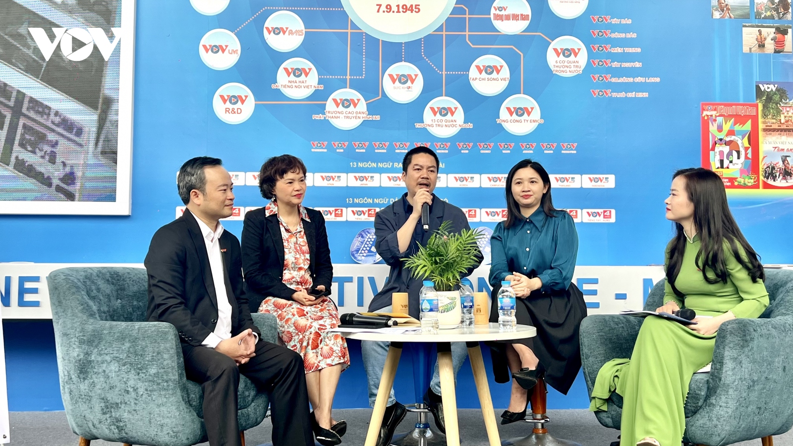 Đặc sắc chương trình giao lưu “Tình yêu trong thơ" của VOV tại Hội Báo toàn quốc 2023