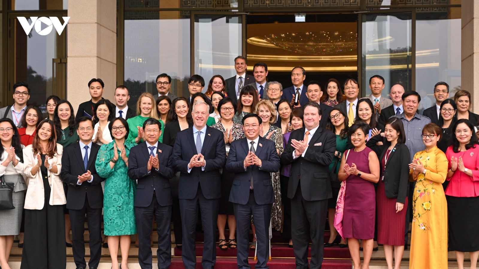 Chủ tịch Quốc hội gặp Đoàn Doanh nghiệp cấp cao Hội đồng Kinh doanh Hoa Kỳ-ASEAN