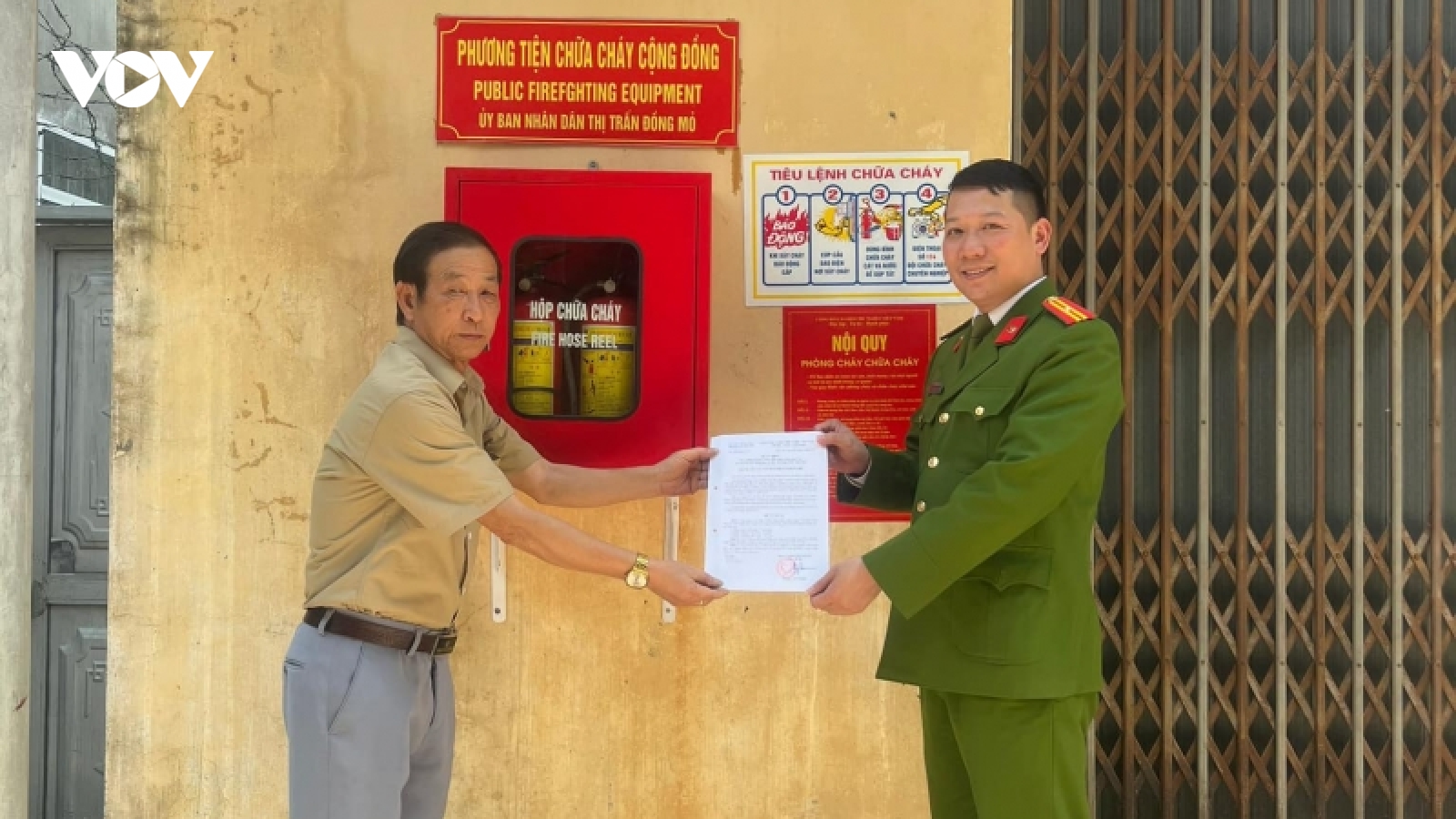 Hiệu quả mô hình tổ liên gia phòng cháy chữa cháy ở Lạng Sơn