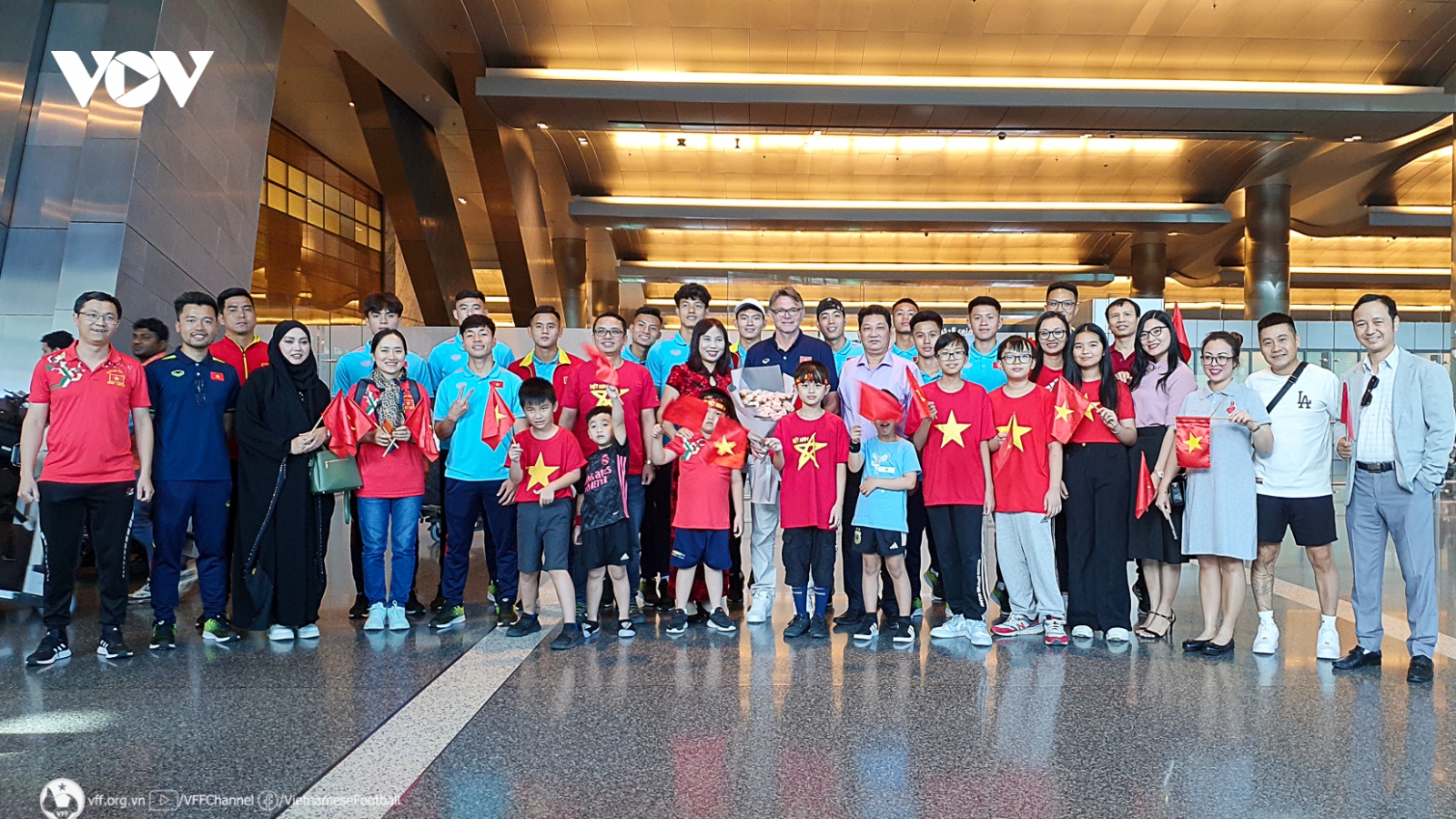 U23 Việt Nam chờ hội quân ở Qatar trước ngày thi đấu Doha Cup