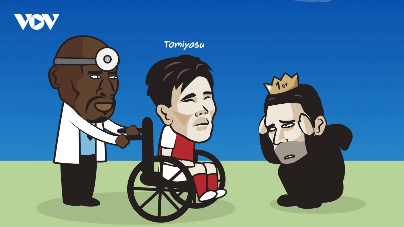Biếm họa 24h: Arsenal "méo mặt" vì sao Nhật Bản