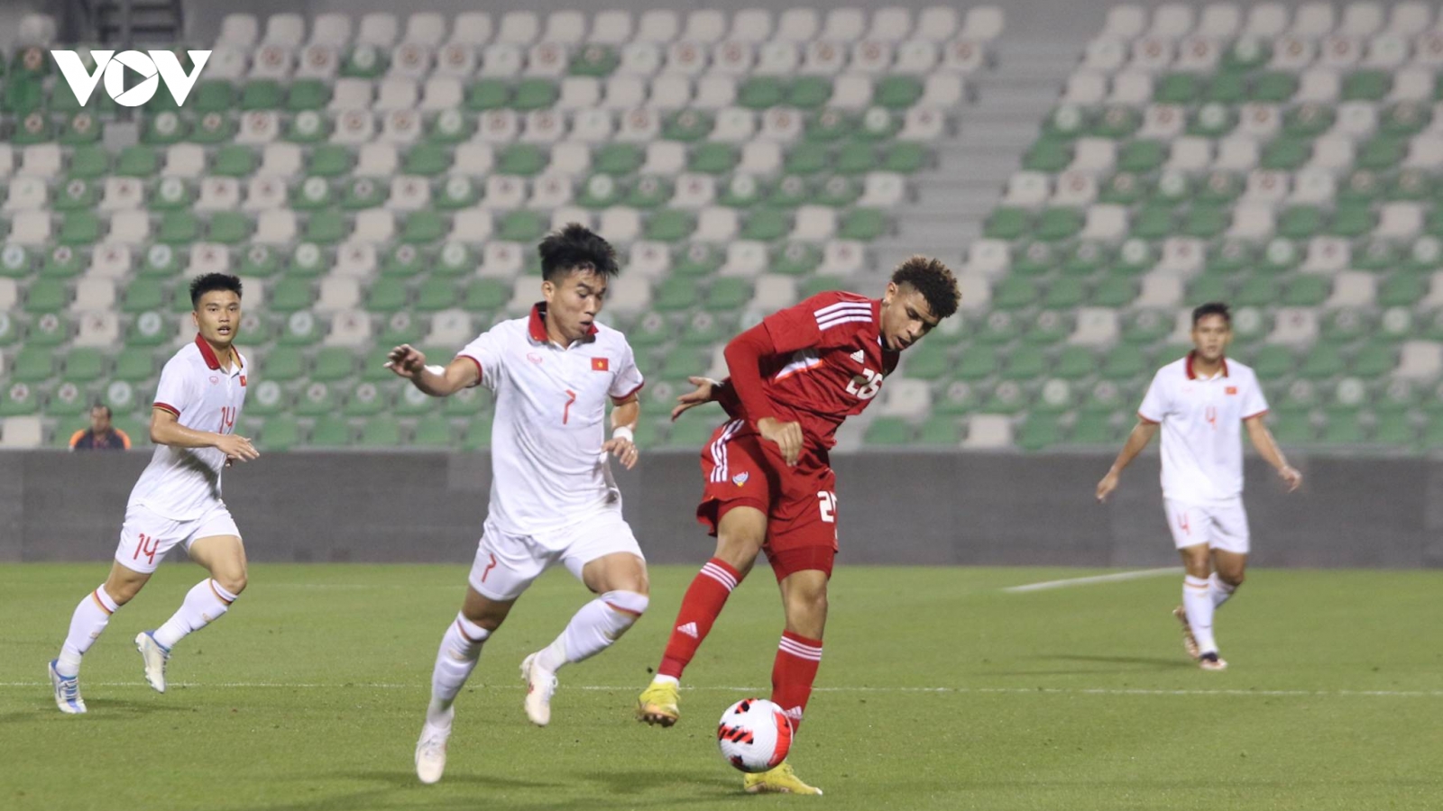 U23 Việt Nam tiếp tục thua đậm ở Doha Cup